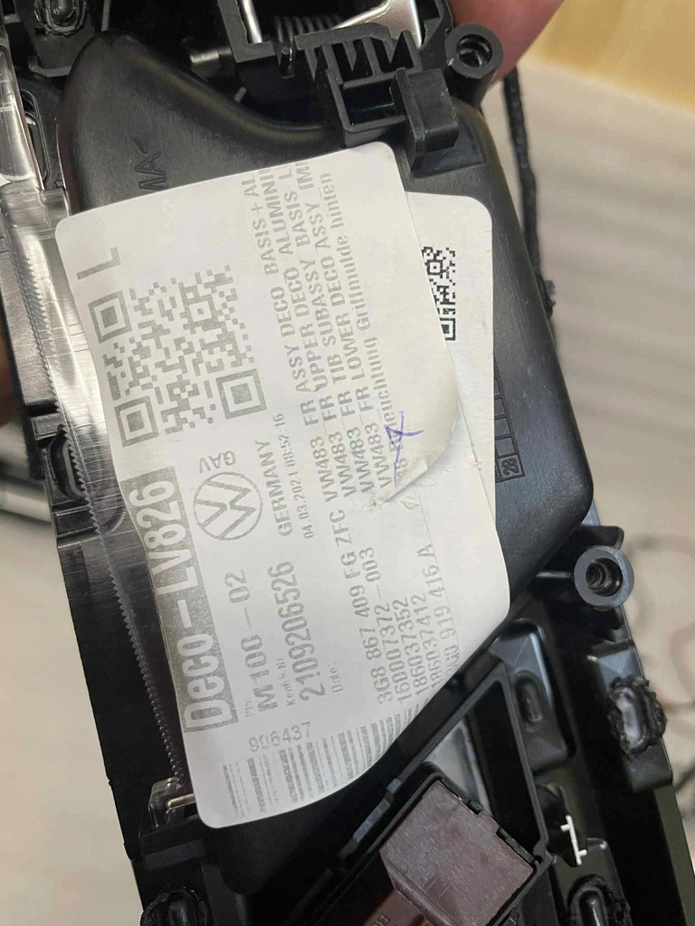 фото №14, Vw arteon lift молдинг dekor двері led ambiente pro комплект 3g8867409fg zfc