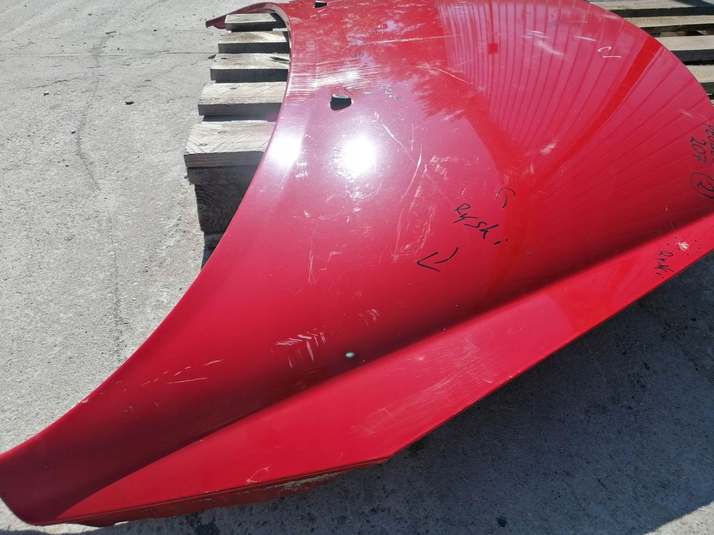 фото №7, Капот двигателя peugeot 207 lift 09-12 оригинал