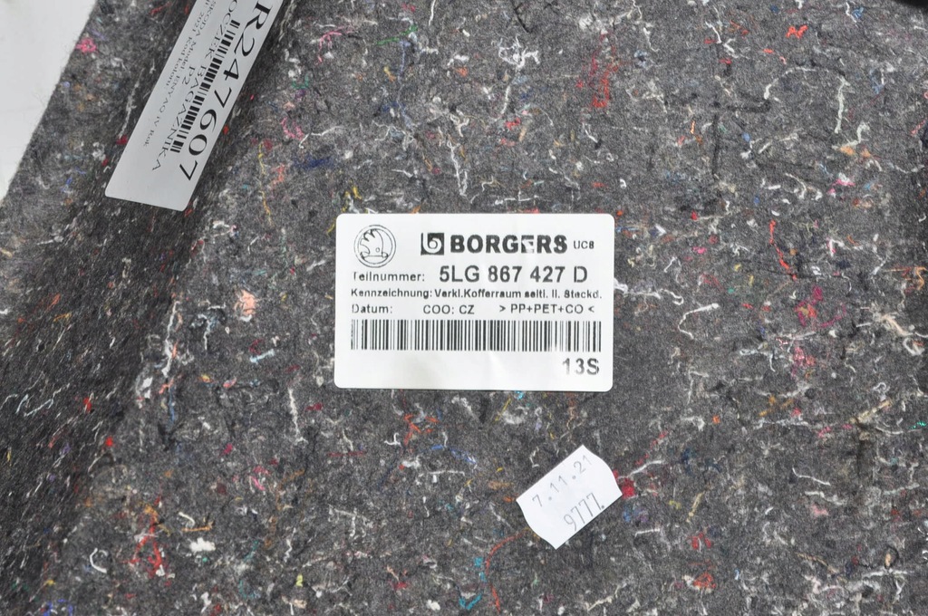 фото №9, Skoda enyaq iv обшивка багажника 5lg867763 5lg867427d