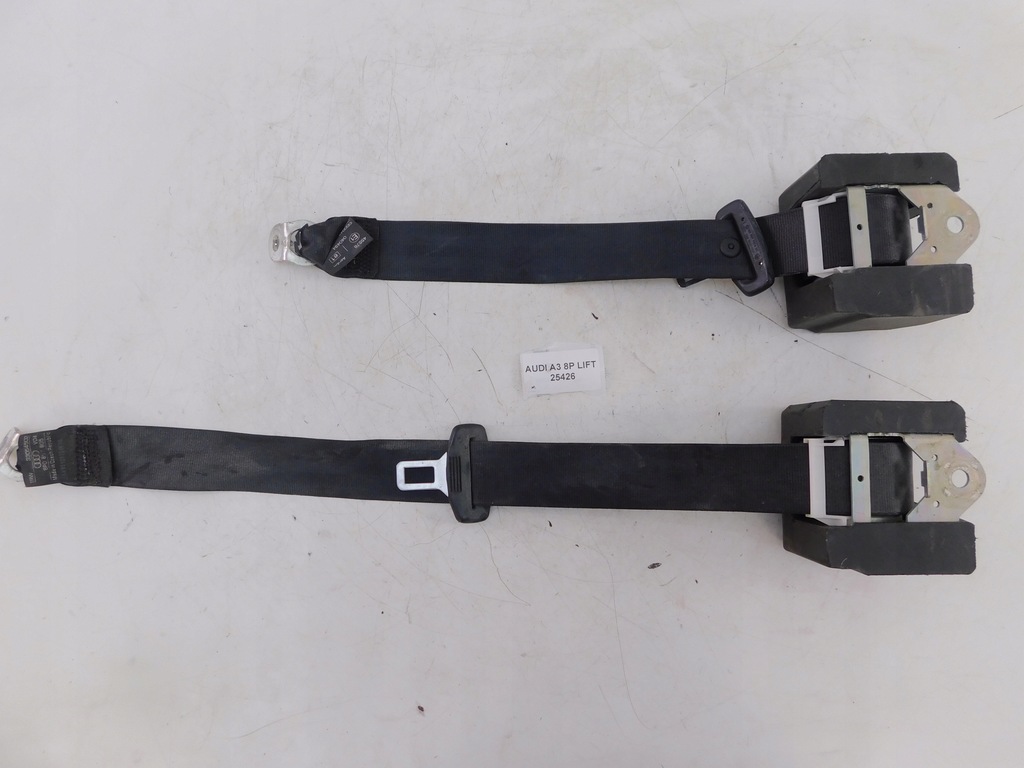 фото №1, Audi a3 8p lift 1,6tdi ремни безопасности задняя