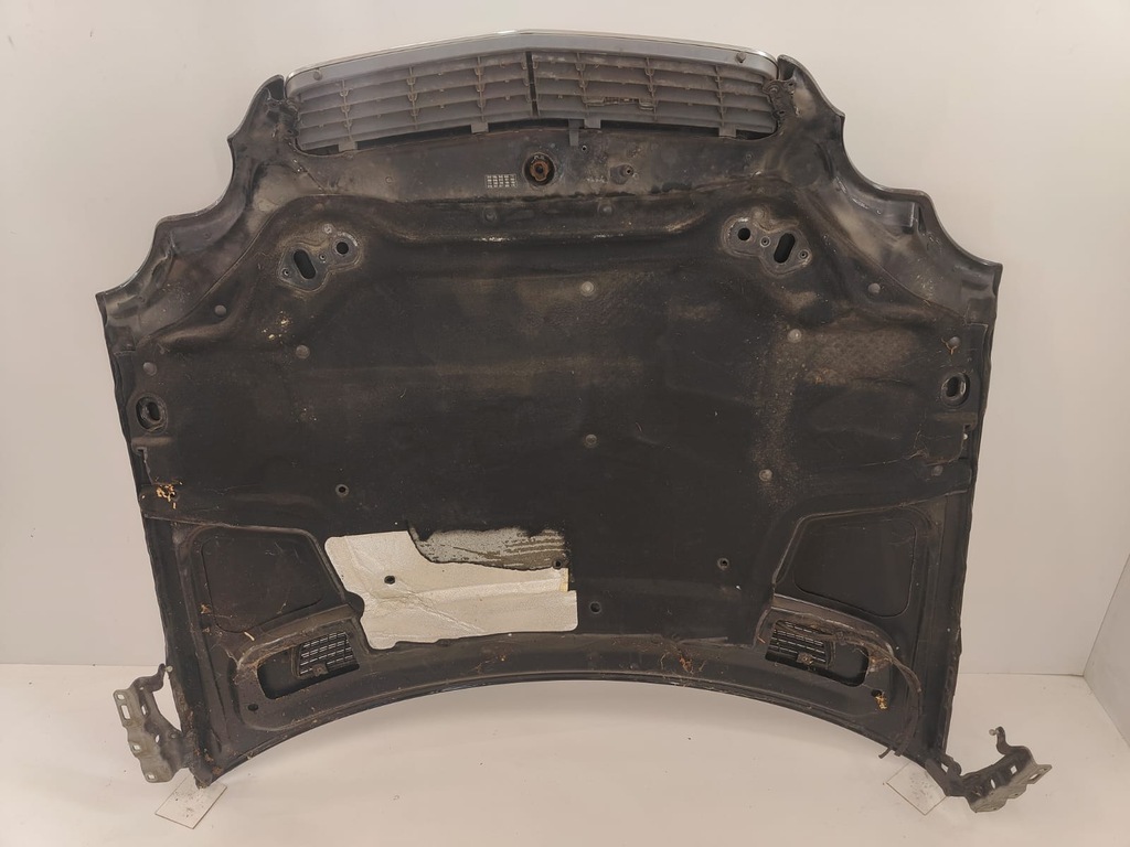 фото №9, Mercedes w203 c klasa 00-07 капот кришка двигуна відколювання решітка радіатора петлі