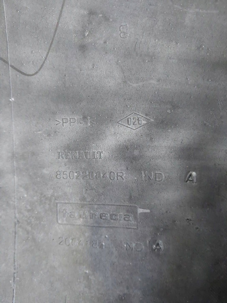 фото №14, Бампер задня задній renault grand scenic iii 3 850220040r