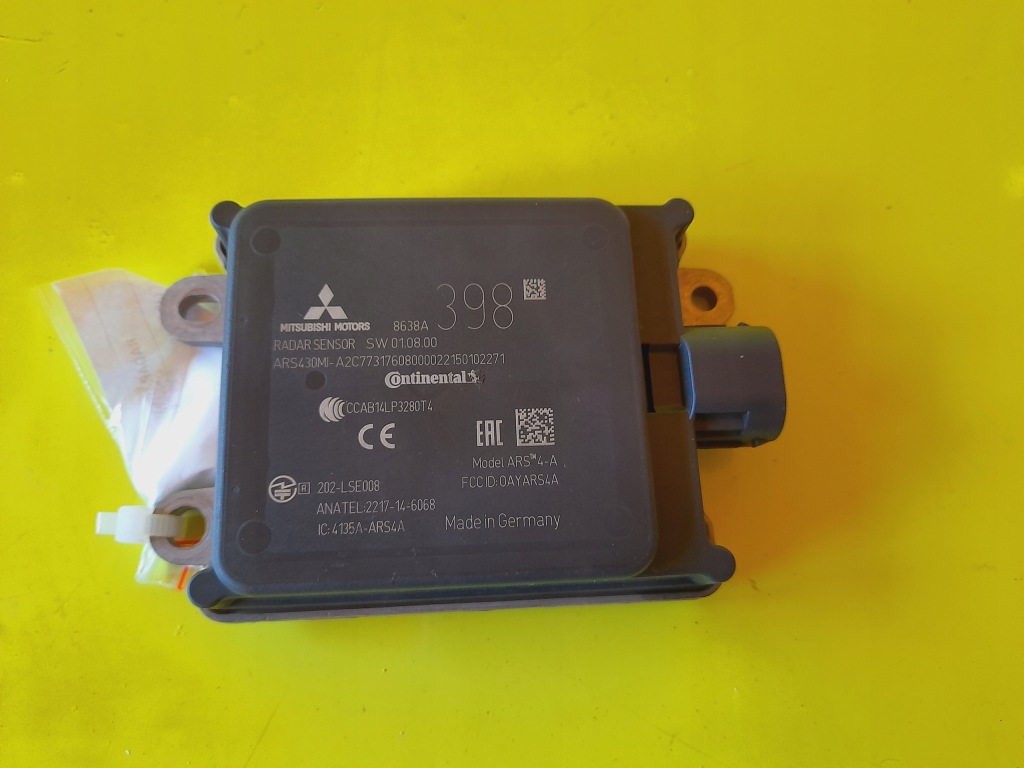 Купити Радар датчик distronic 8638a398 mitsubishi eclipse cross 21r