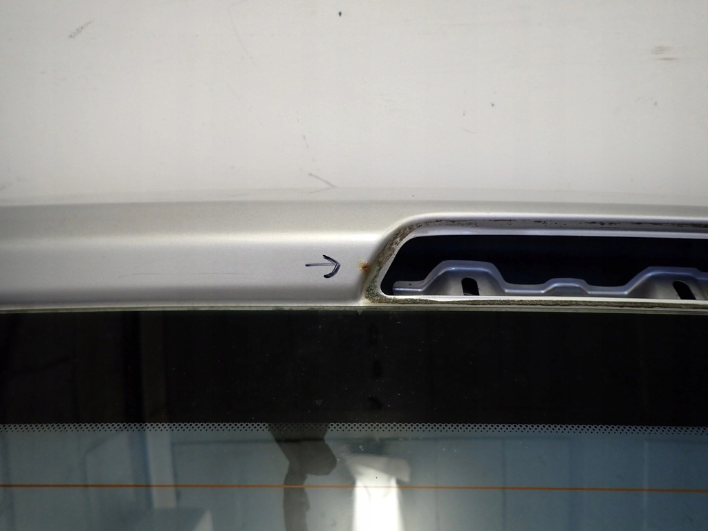 фото №10, Hyundai i30 kombi 07-12 крышка багажника багажника задняя