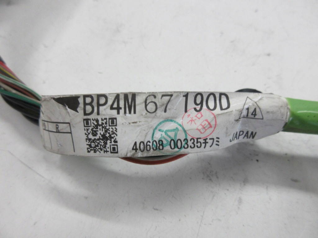 фото №3, Mazda 3 i bk жгут электропроводка дверь перед левая