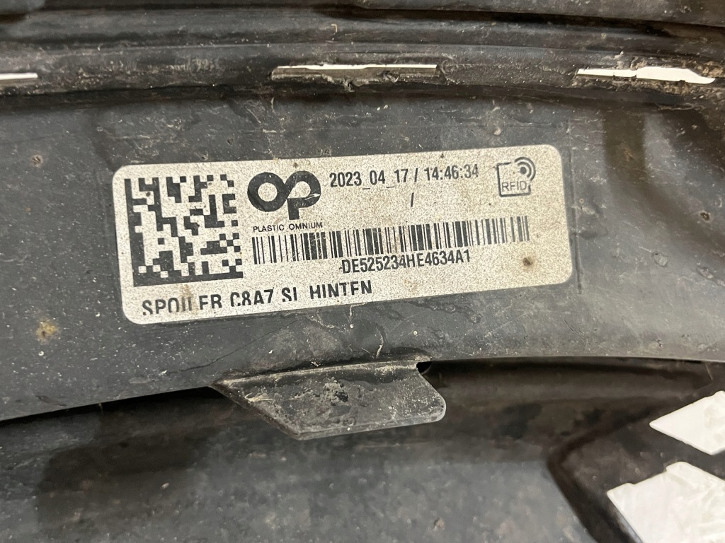 Audi a7 c8 4k8 s line диффузор заднего бампера 4k8807521b org fv wys 24h Недорого