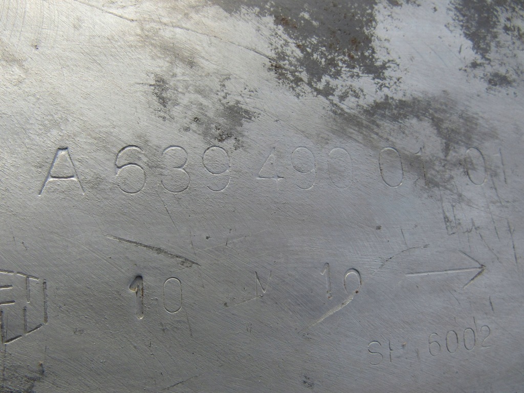 Гаситель средний mercedes-benz vito viano w639 639 2.2 cdi a6394900101 Недорого