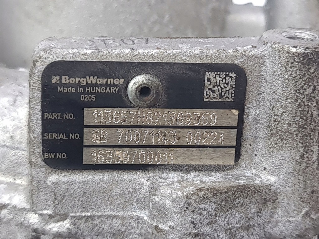 фото №7, Infiniti q30 2016 повний турбонагнітача