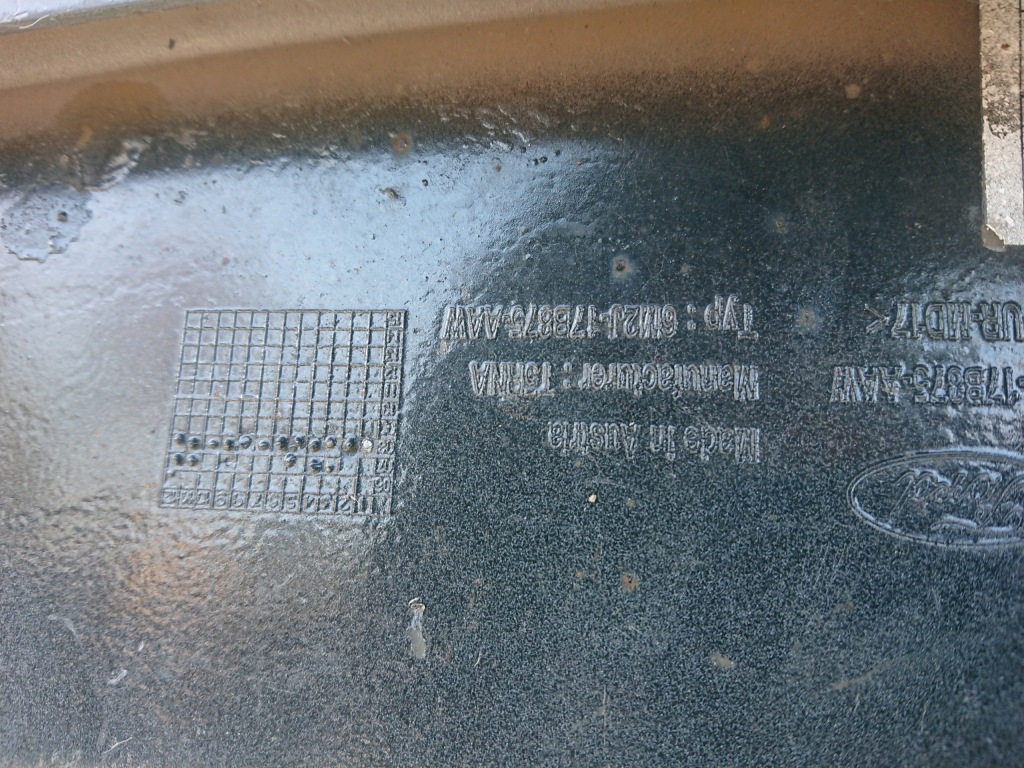 Ford s-max mk1 titanium молдинг спойлер бампер передній перед Доставка