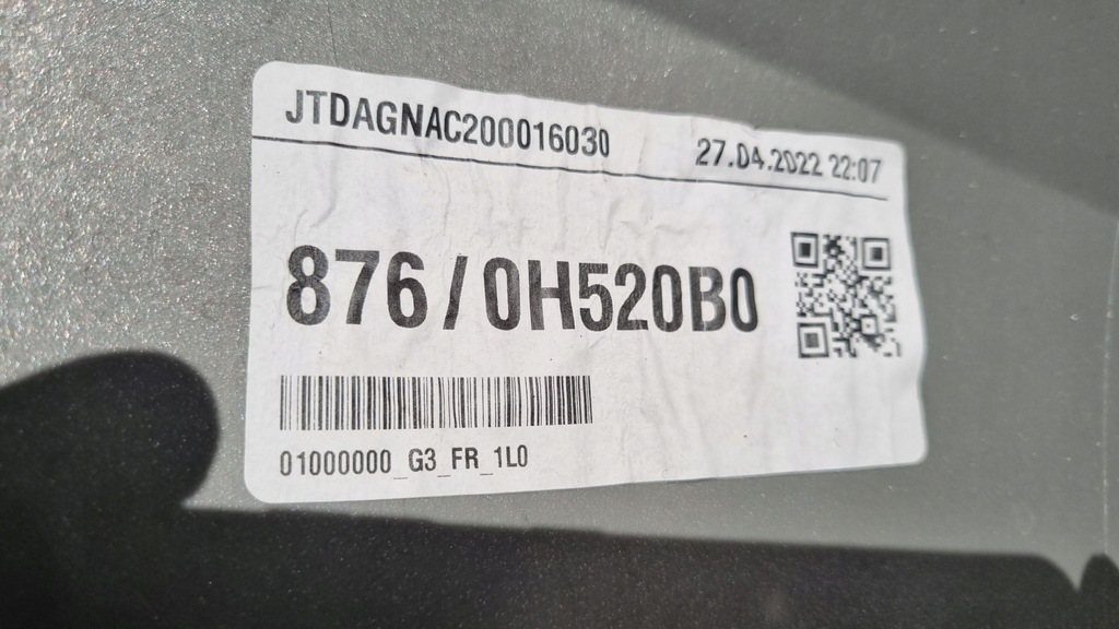 фото №13, Бампер toyota aygo x 22- перед передний перед