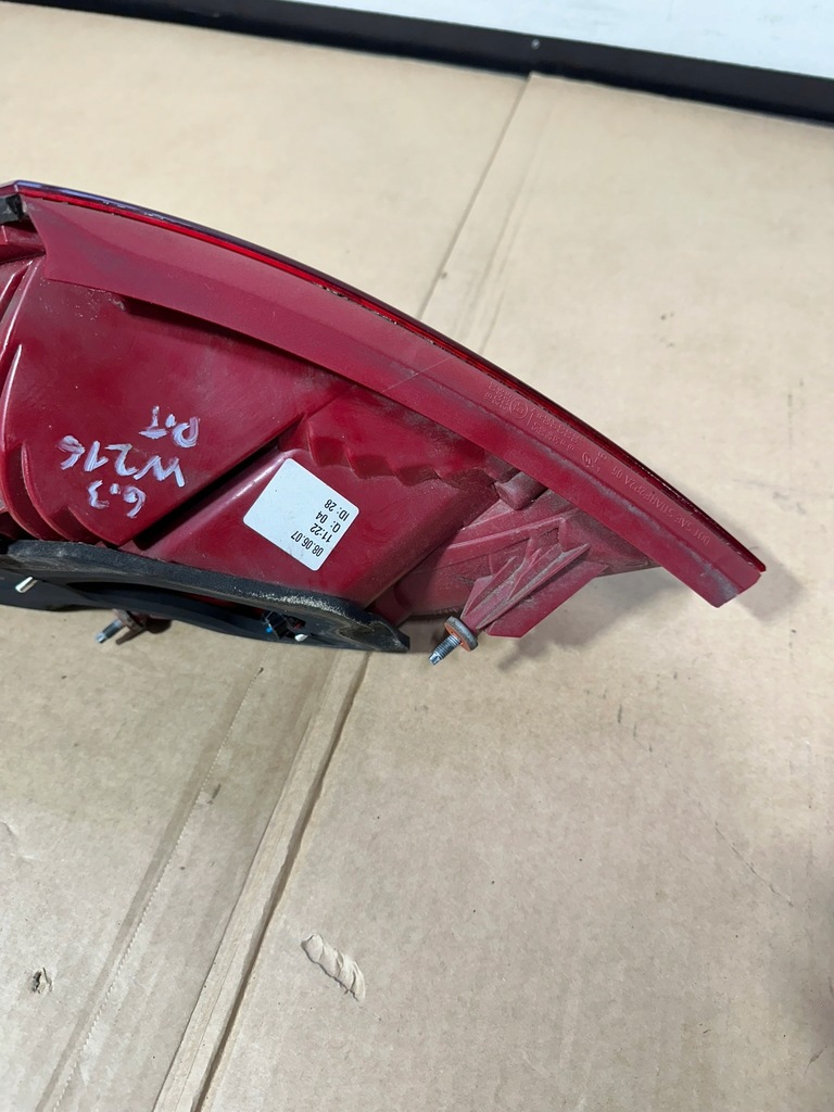 фото №10, Лампа правий задня, права задня, mercedes cl w216, c216, 6.3 amg, przedlift