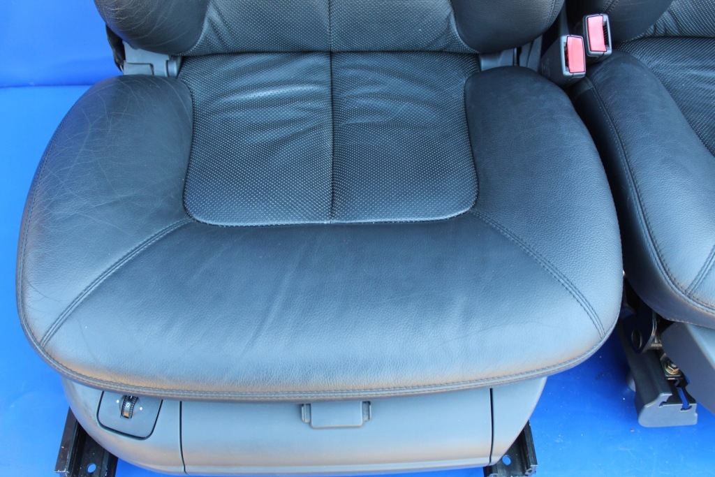 фото №7, Сидіння комплект + заднє сидіння чорні перфоровані mercedes w215 c215 cl cl500 lift