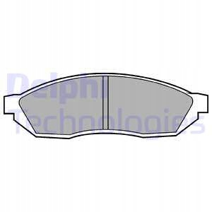 фото №2, Гальмівні колодки гальмівні перед delphi do suzuki alto 0.8
