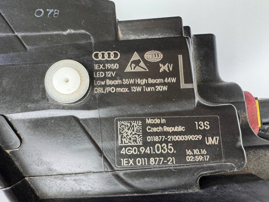 фото №6, Лампа передняя левая matrix audi a6 c7 4g0941035