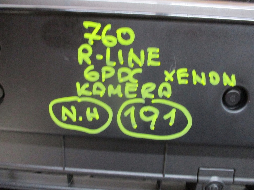 фото №11, Бампер vw touareg 760 6x pdc r-line ксенон камера