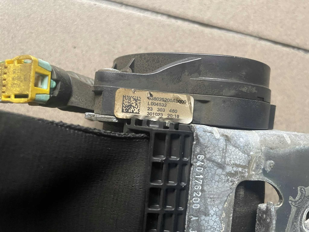 фото №7, Peugeot 408 gt p54 pas ремни безопасности 98310329 98379316 98387293 2023r