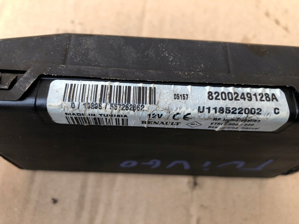 фото №2, Модуль bsi комфорта renault twingo 8200249128a