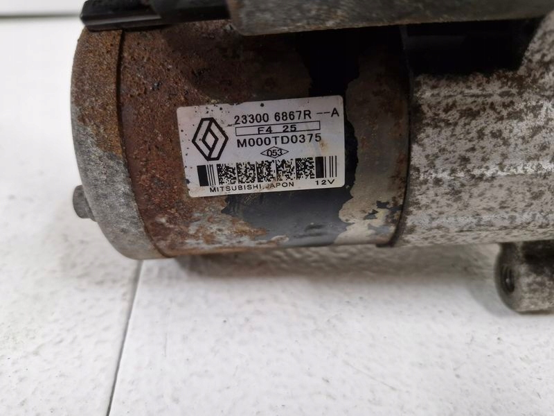 фото №8, Qashqai 2 ii j11 1.2 dig-t стартер 233006867r nissan qashqai j11 дизель