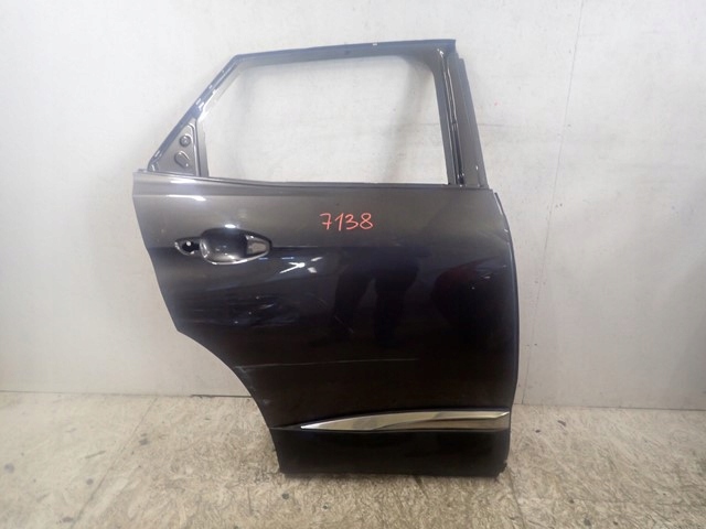 фото №1, Дверь правое задние правый задняя peugeot 3008 ii 2016-