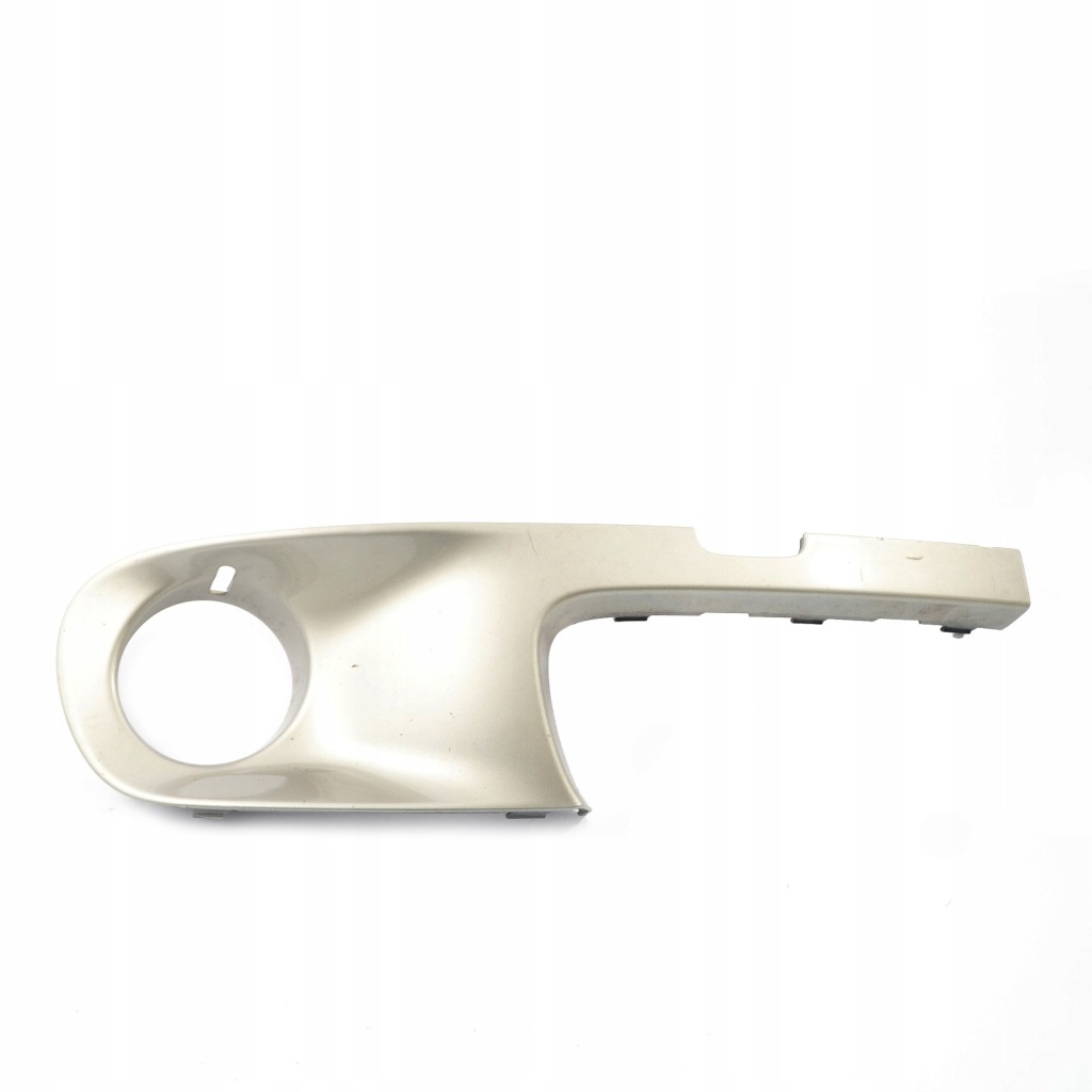 фото №1, Mini r56 s защита молдинг противотуманной фары бампера правая серебристая