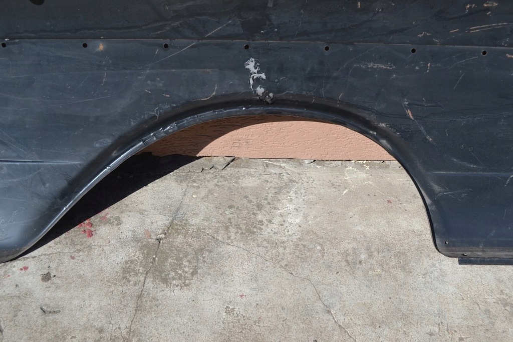 фото №12, Mercedes c123 coupe крыло задний левый обшивка