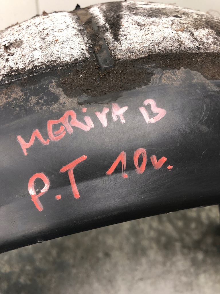 фото №7, Підкрилок правий задня opel meriva b 13267685