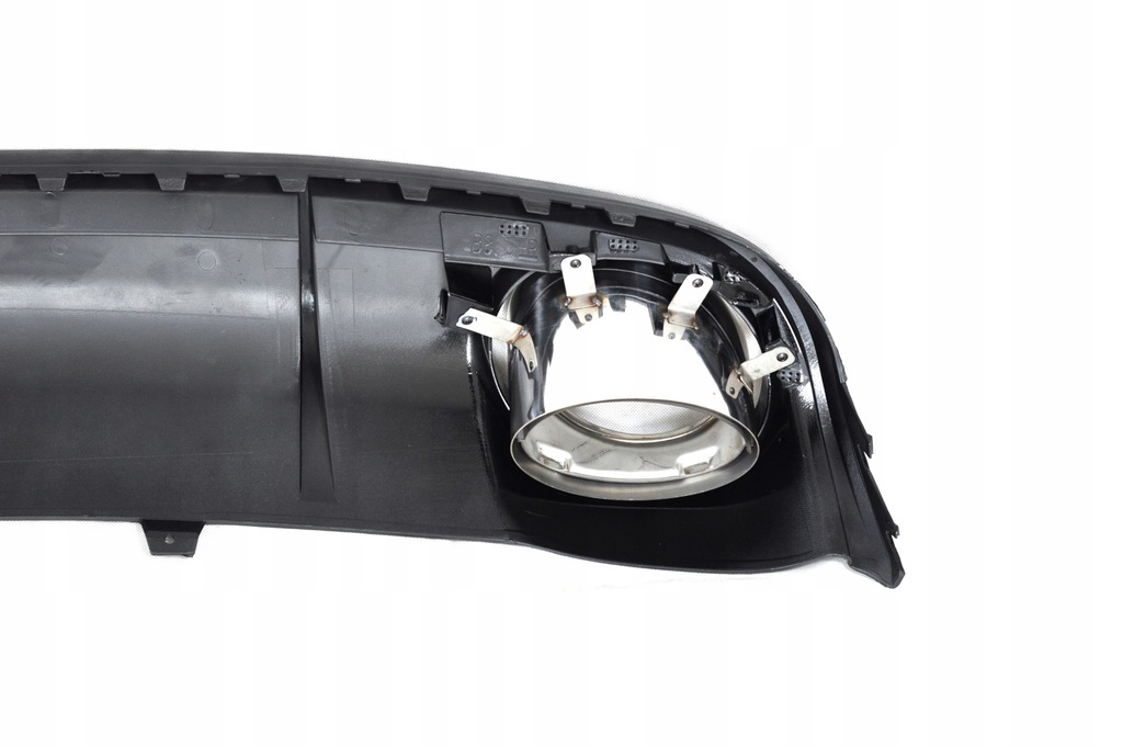фото №7, Спойлер бампера audi a4 b8 2008-2011 зразок rs4 full black дифузор накладка