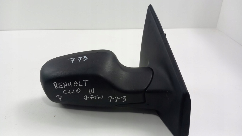 фото №3, Renault clio iii зеркало правое 7 pin