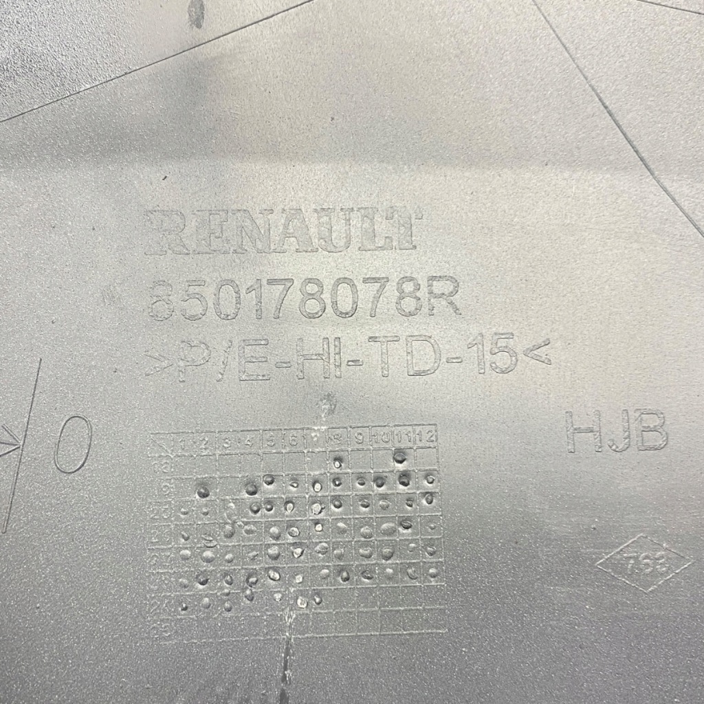 фото №14, Новый оригинальный номер уголок бампера левый задняя renault captur ii 850178078r