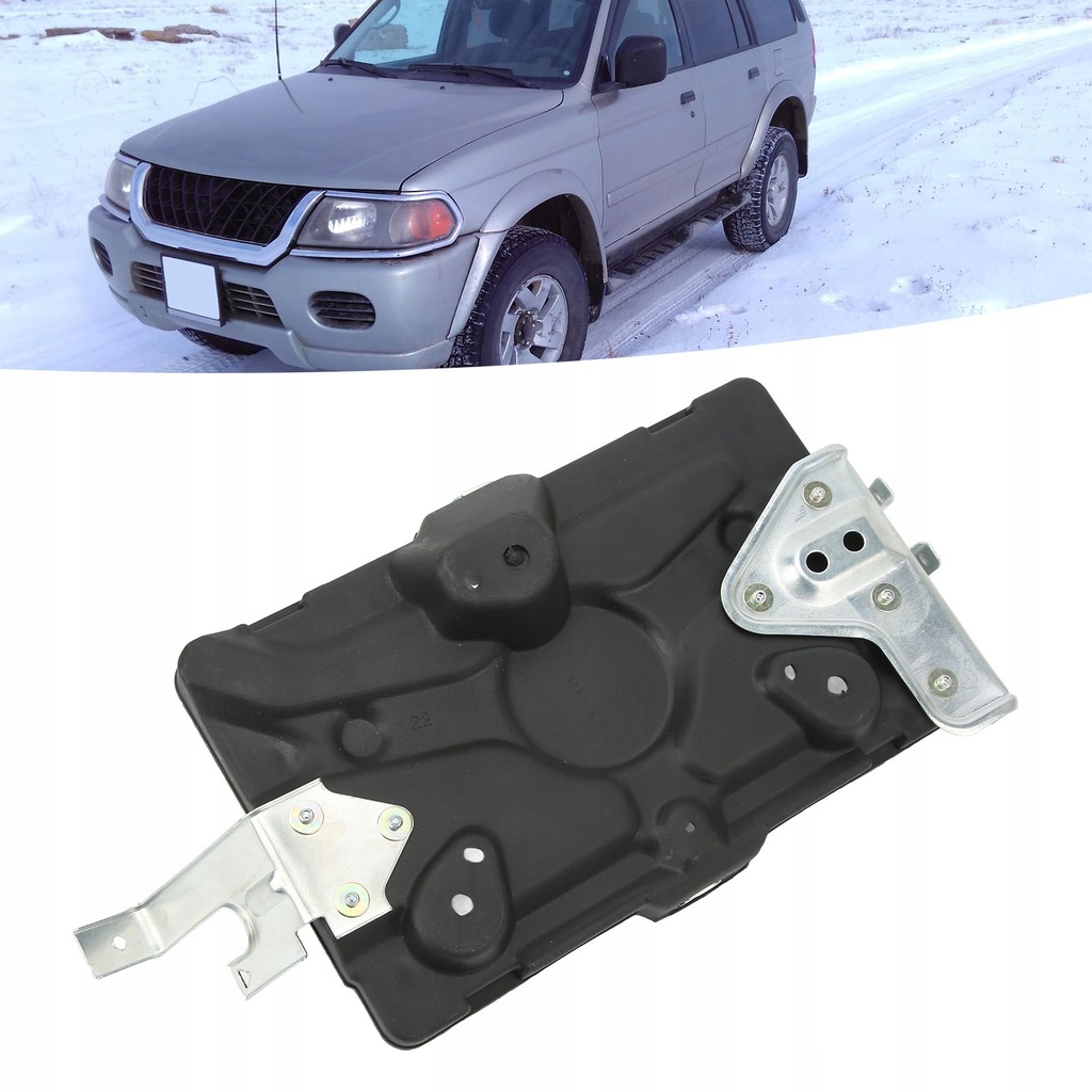 фото №11, Лоток na акумулятор стоп металу mr440935 кронштейн монтажний bezpieczna захист