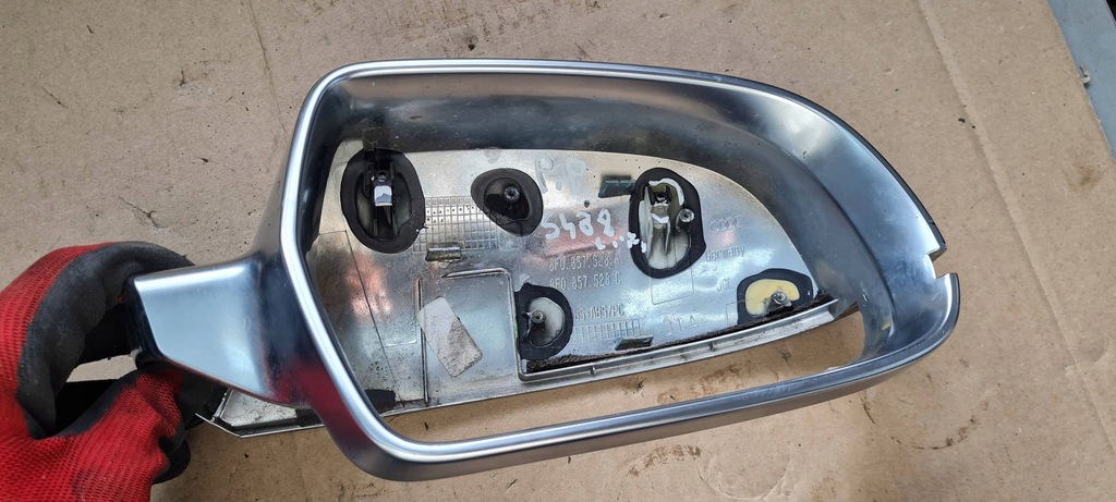 фото №16, S4 b8 a4 дзеркало корпус захист дзеркало хром права 8f0857528a s5 8t