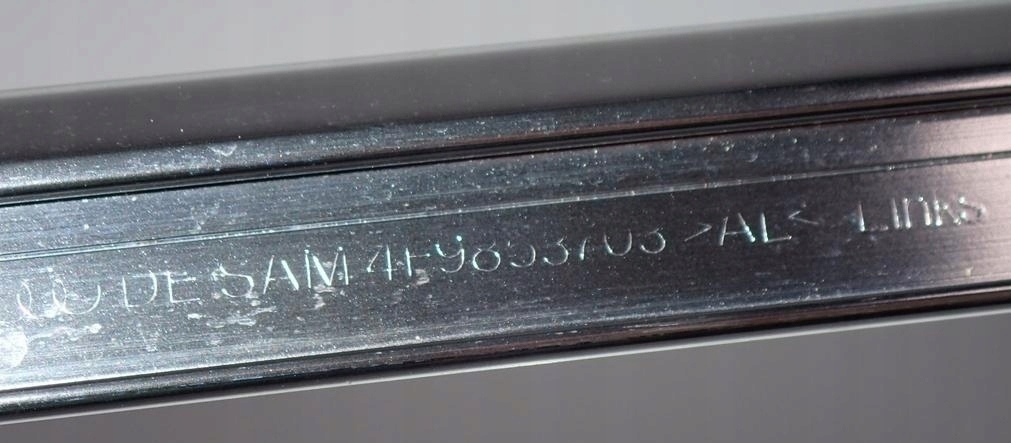 фото №8, Молдинг декоративная кровельная хром 4f9853345 audi a6 c6