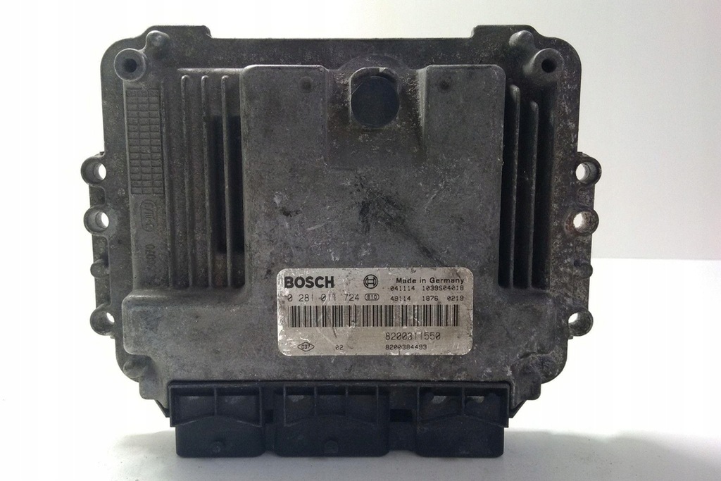 фото №1, Бортовий комп'ютер двигуна ecu renault espace iv jk0/1_ 0281011724 2.2l дизель