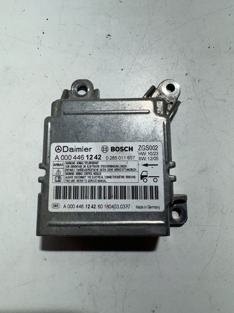 фото №1, Модуль радар датчик подушка безопасности mercedes actros atego arocs antos a0004461242