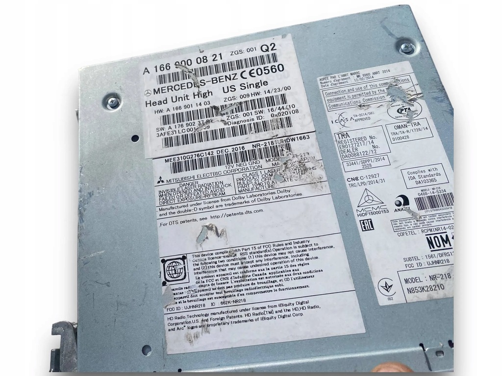 фото №5, Mercedes w166 w292 радио navi 1669000821 #273