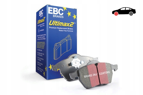 фото №1, Dp1082 тормозные колодки тормозные ultimax2 ebc brakes nissan qx skyline r33 stagea c3