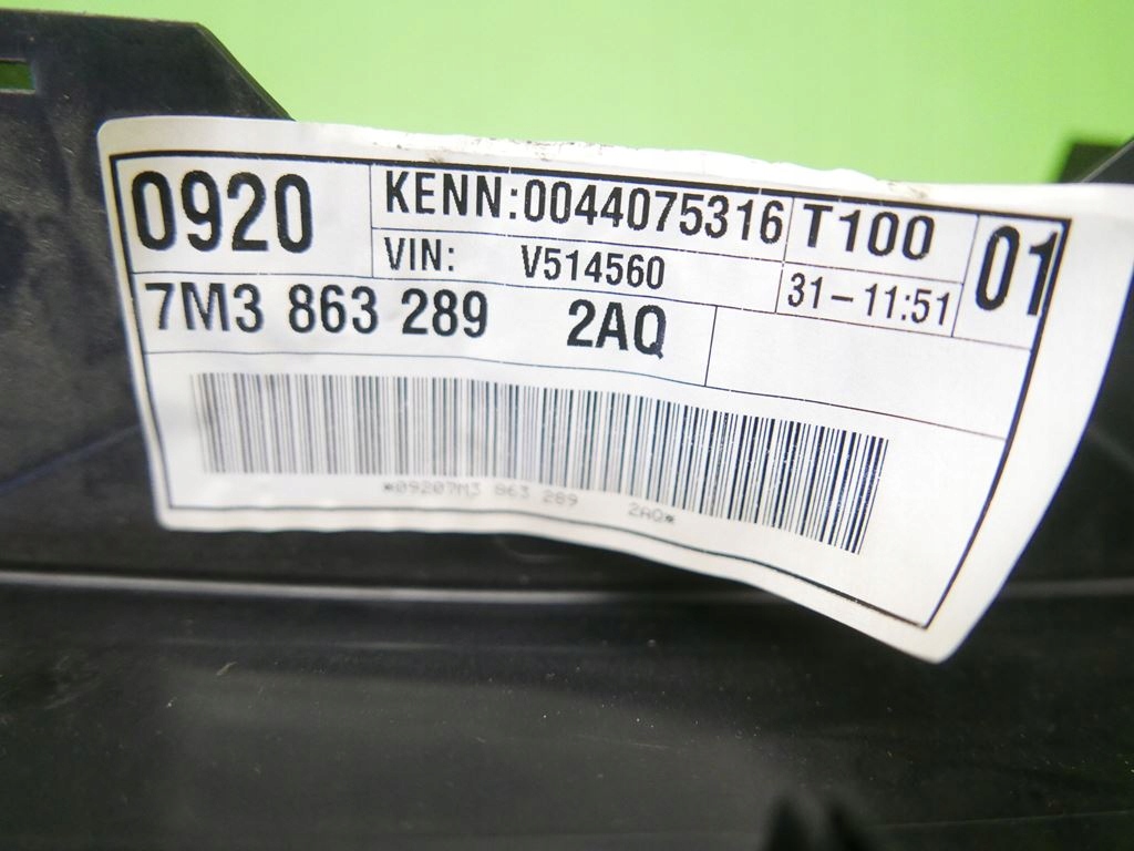 фото №8, Рамка чехол рычага переключения передач пепельницы seat alhambra i fl 00-