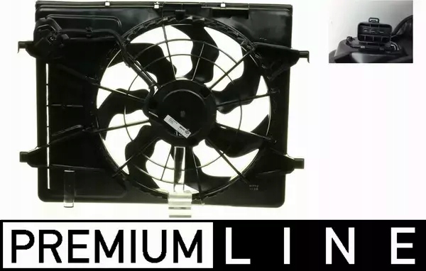 фото №2, Mahle вентилятор радіатора cff 266 000p