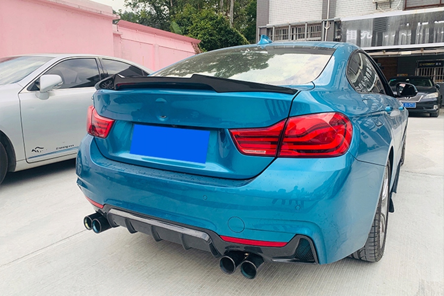 фото №6, Bmw 4 f36 gran coupe 14-21 спойлер na крышка glossysobmart
