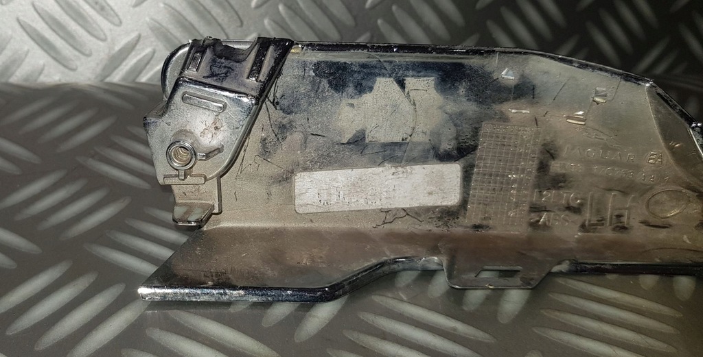 фото №13, Jaguar xj x351 lift молдинг накладка накладка хром бампера левая перед lh