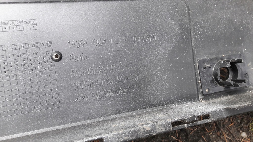 фото №12, Бампер передний seat leon iii 5f0.807.221r