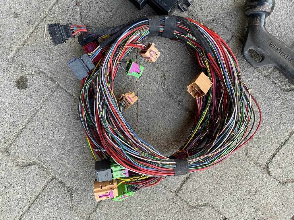 фото №7, Vw t6 hak блок управления жгут 7h0803881e 1k0907383f