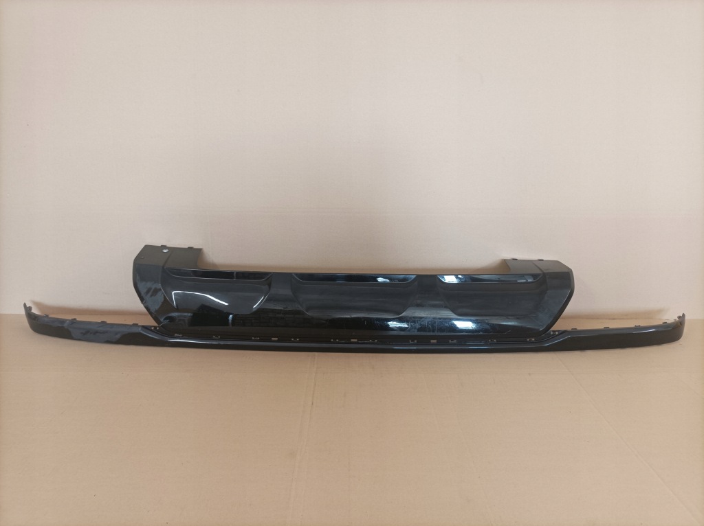 фото №1, Audi q7 s-line спойлер накладка бампера задняя 4m0807568b