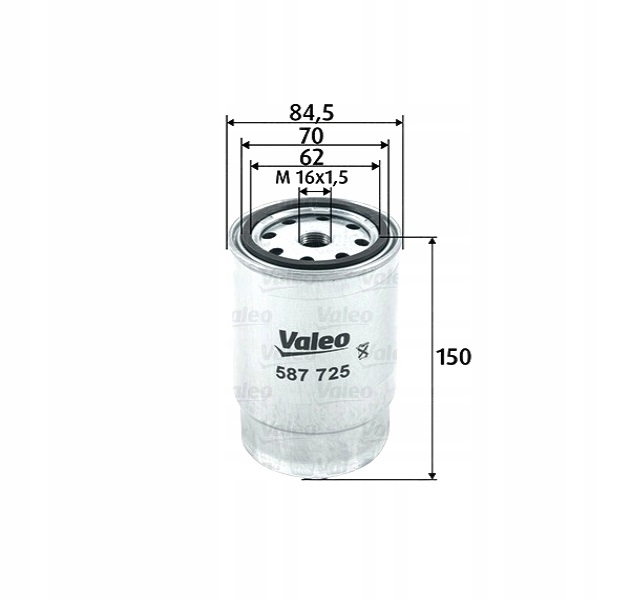 фото №1, Фильтр топлива дизель do kia carnival cee'd cerato