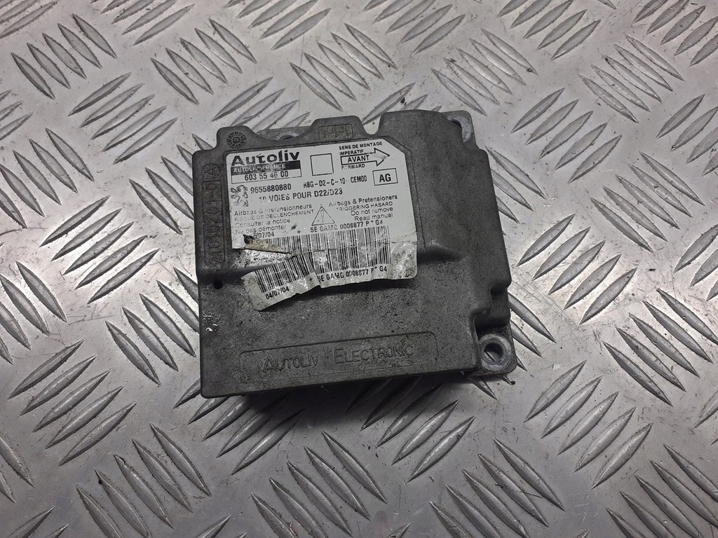 фото №1, Модуль подушка безопасности peugeot 407 9655880880