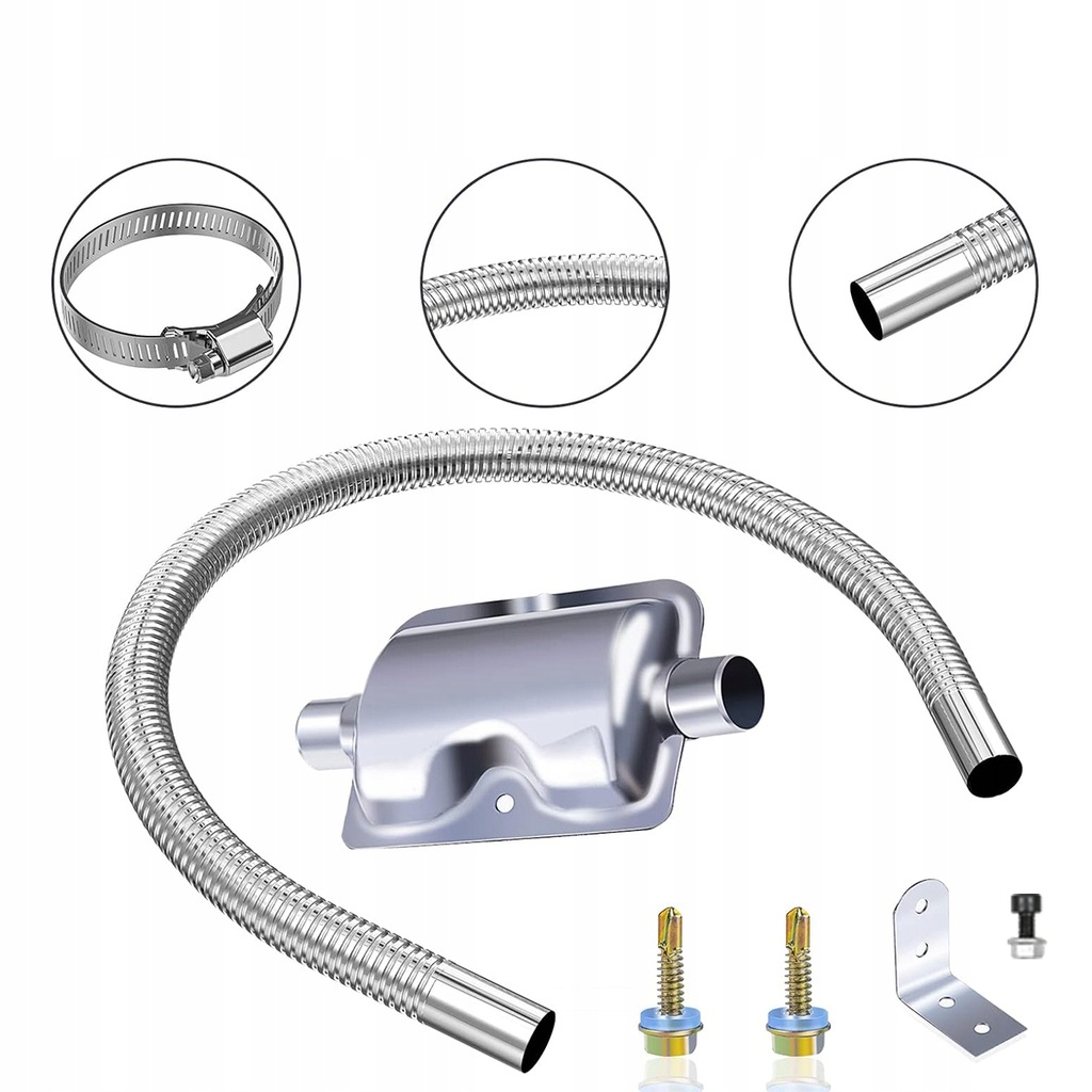 фото №5, Труба вихлопна wąż випускний do генератора струму труба вихлопна 3m