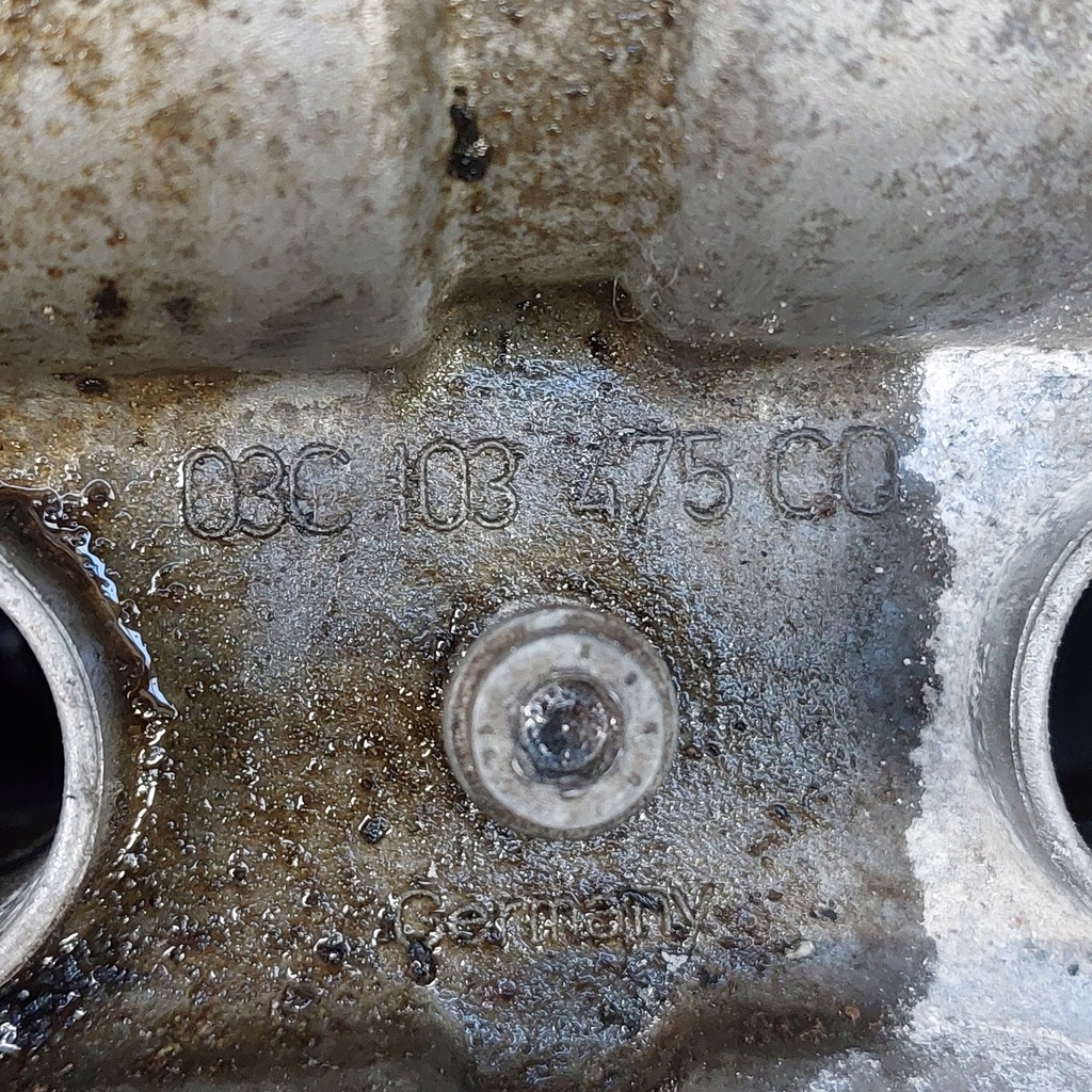 фото №9, Skoda rapid 1,4 tsi головка двигателя валы защита распределительного вала 03c103358bf