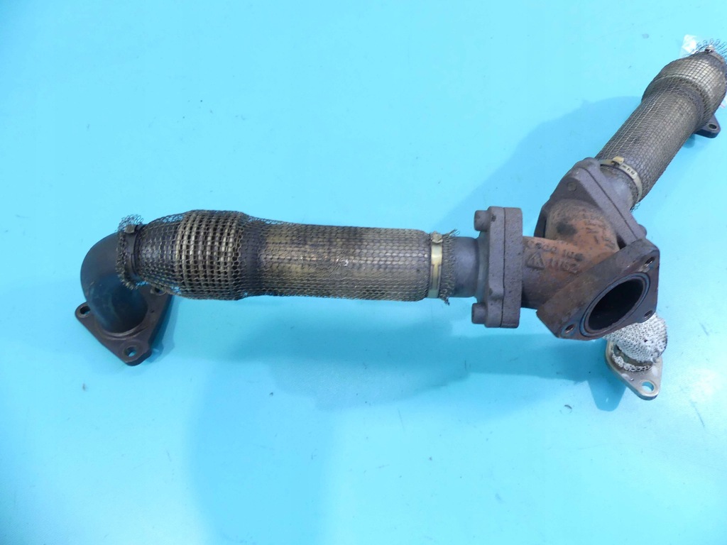 фото №7, Тройник коллектор выпускной audi q7 i 4l 3.0 tdi