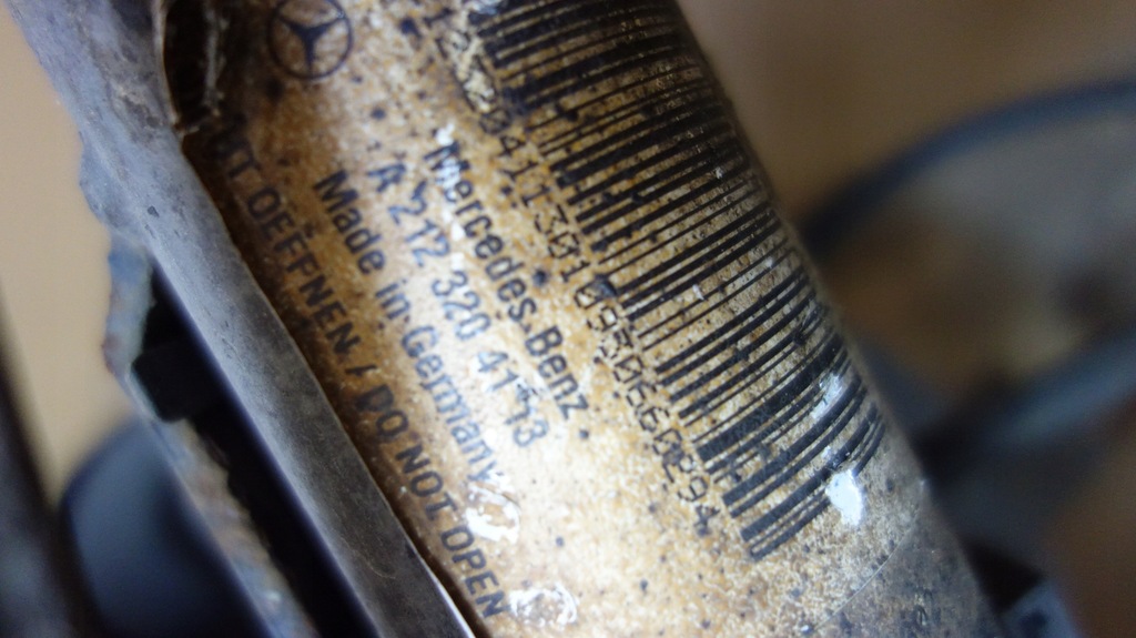 фото №6, Mercedes w212 поворотный кулак mcperson левая перед