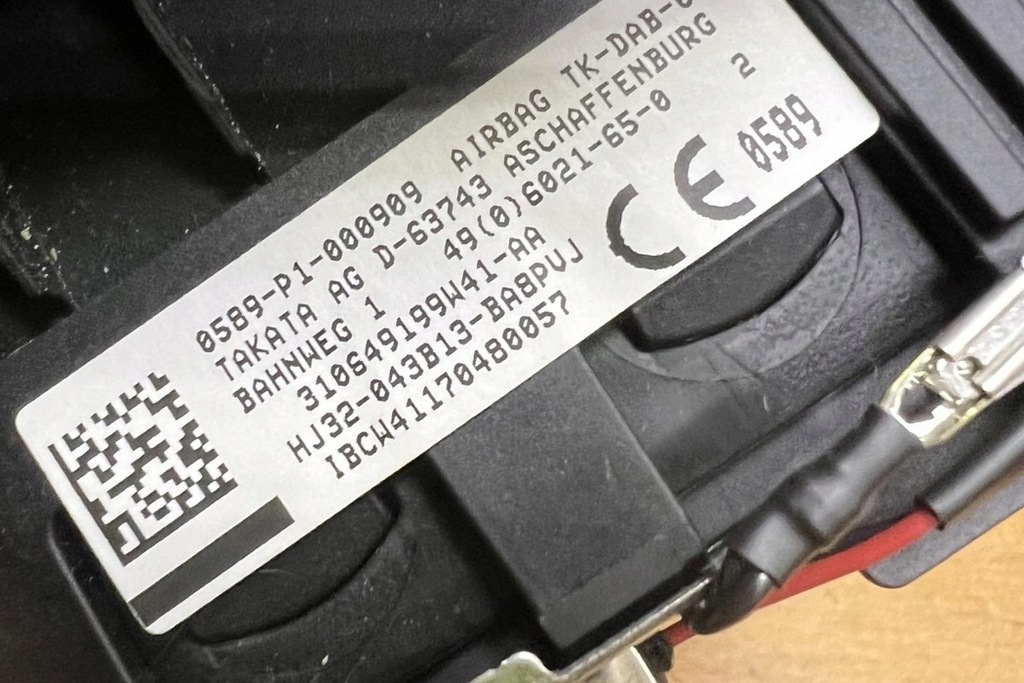 фото №9, Подушка безопасности водителя land rover range rover evoque l538 307584610ac 2.2l